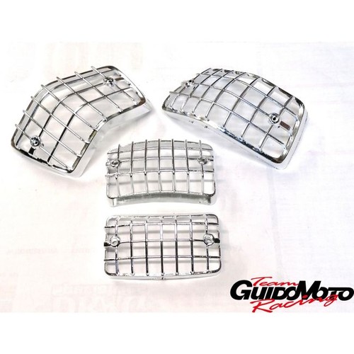 Griglie cromate frecce - cromate, vespa