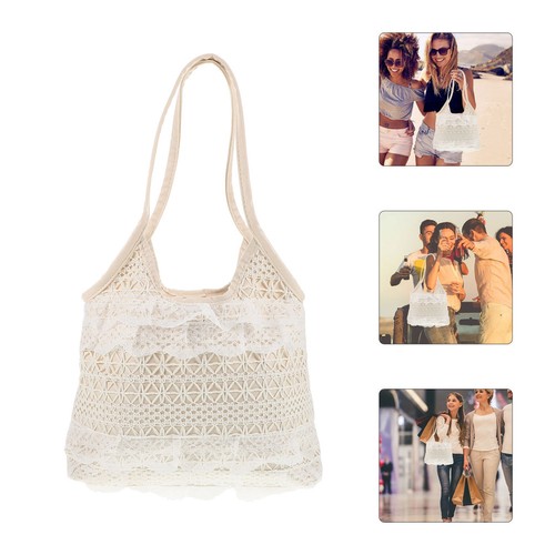 Borsa paglia sacchetto - ,