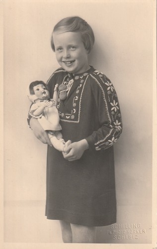 Foto cartolina bambina con - foto,
