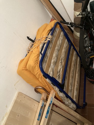Letto ikea pieghevole blu - pieghevole,