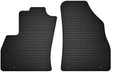 Tappetini in gomma Neri per Fiat Qubo 2008-2017 Set da 2 pezzi