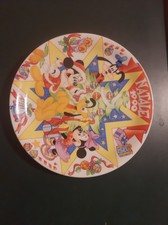 DISNEY PLATE CHRISTMAS 1990