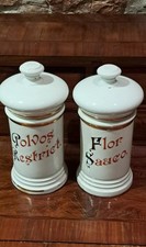 COPPIA ANTICH VASI DA FARMACIA