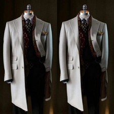 Cappotto lungo lana uomo
