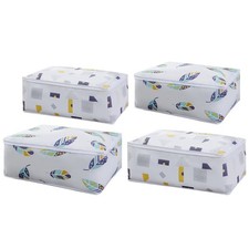  4 Pcs Organizer Vestiti Borsa Porta Oggetti Borse Per Lo Stoccaggio Dei