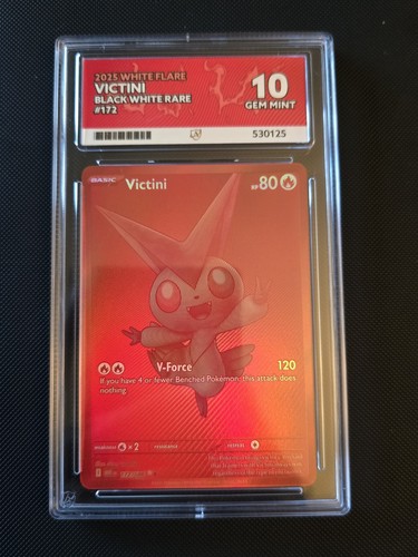 Victini white flare bwr ace - flare, 10
