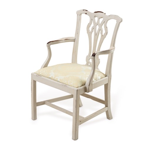 Poltrona chippendale mogano - chippendale, in