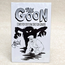 Copertina schizzo limitata Goon 1 firmata Eric Powell /200 VHTF nuova sigillata