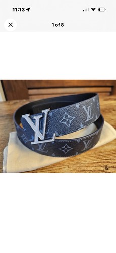 Cintura louis vuitton navy - cintura,