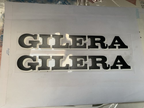 Gilera bullit adesivi scritta - adesivi,