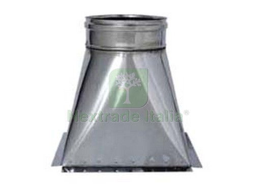 1pz tramoggia acciaio - tramoggia, inox