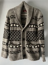 Maglione cardigan lana uomo