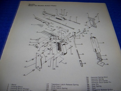 Beretta pistol - beretta, 92
