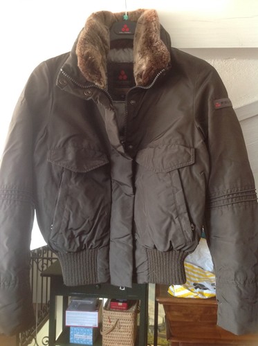 Bomber peuterey donna marrone - peuterey,