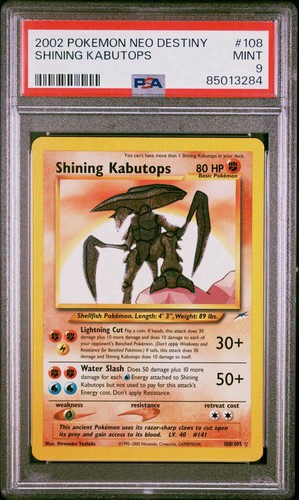 Pokémon shining kabutops neo - shining,