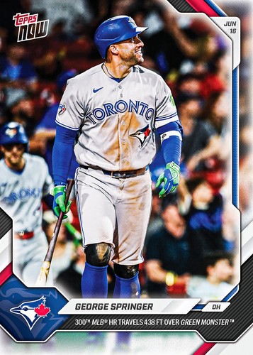 George springer 300th blue - springer,
