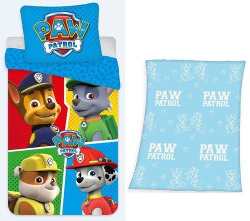 Paw patrol set - patrol, lenzuola