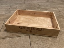 Scatola per vino in legno poco