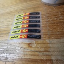 Set decalcomanie cerchio Mavic