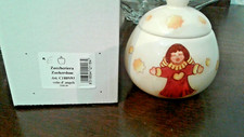 ✅💯Zuccheriera vintage originale THUN tema angeli natale da collezione nuova
