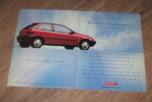 Geo car 1995 metro original - car,