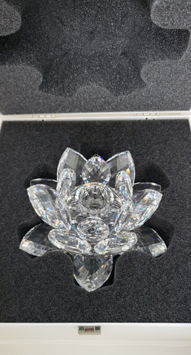 Swarovski portacandele ninfea - portacandele,