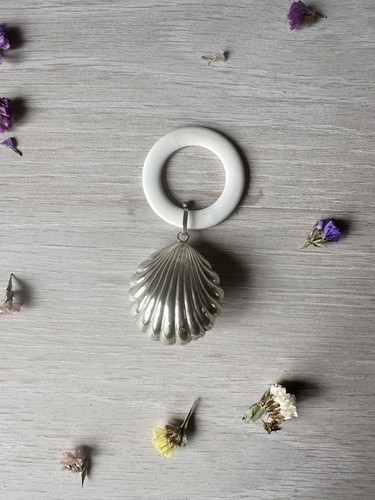 Anello vintage epns shell - anello,