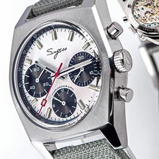 Orologio meccanico Sugess S419GSP COLLO DI CIGNO x DOMED Zaffiro Crono GABBIANO 1963