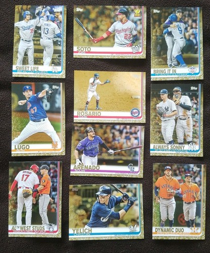 Topps serie gold - serie,