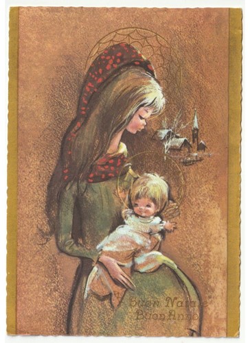 Cartolina auguri buon - cartolina, di