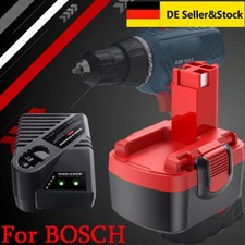 1-2 x 14,4 V batteria di ricambio per Bosch BAT140 2607335263 GSB GSR PSR VE-2 Ni-Mh BAT038