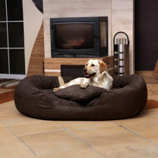 tierlando® cuccia per cani PHILIP SOFT velluto 110 140 170 cm XL XXL XXXL divano per cani