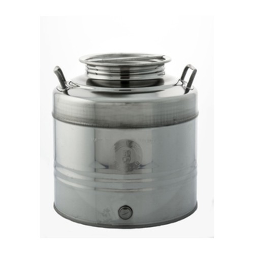 Contenitore olio acciaio inox - olio,