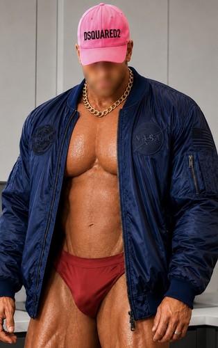 Splendida giacca bomber - , blu