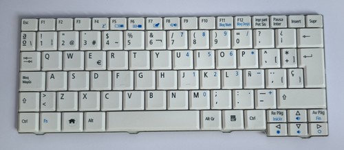Teclado acer aspire one zg5 - acer,