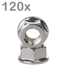 120 Nuts M7 Steel for BBS Rial