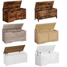 HOOBRO Cassapanca Panca Contenitore per Bambini Poggiapiedi Baule per Giocattoli