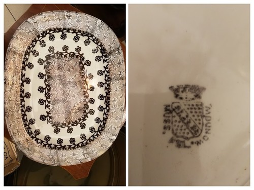 Piatto ceramica inglese - ceramica,