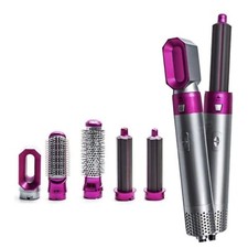 Spazzola Asciugacapelli 5 In 1 Accessori Intercambiabili Ceramica e Ioni new