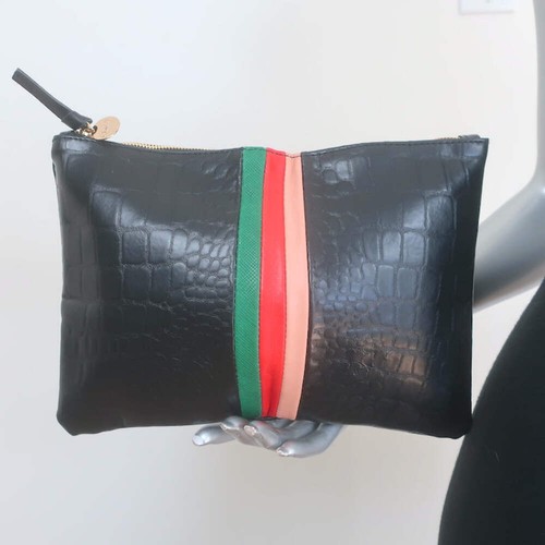 Clare pochette piatta a - pochette,