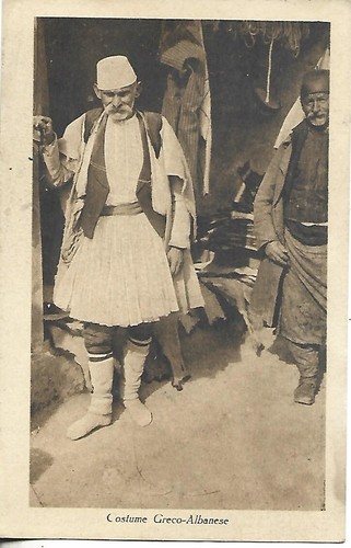 Albania costume greco albanese - albania, greco-albanese