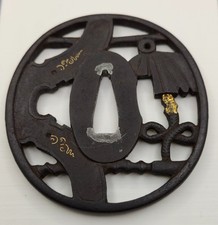 Antico Sukashi in ferro