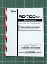 Roland RD-700SX — Manuale