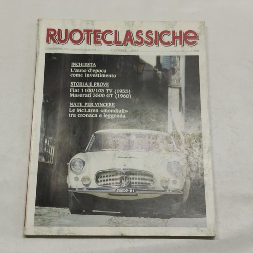 Ruoteclassiche anno iii 11 - anno, n.11