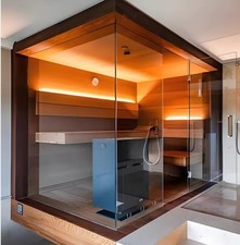 Sauna indoor di lusso secca o