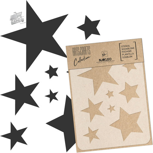 Stencil pittura stelle cielo - stencil,