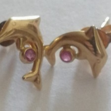 Orecchini in oro 18 kt a forma