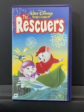 Disney The Rescuers VHS Video