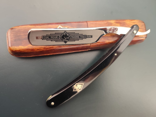 Nos straight razor cut - cut, throat