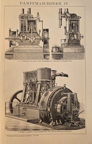 1897 stampa antica macchinari - 1897,